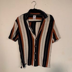 Woven Casual Button Down